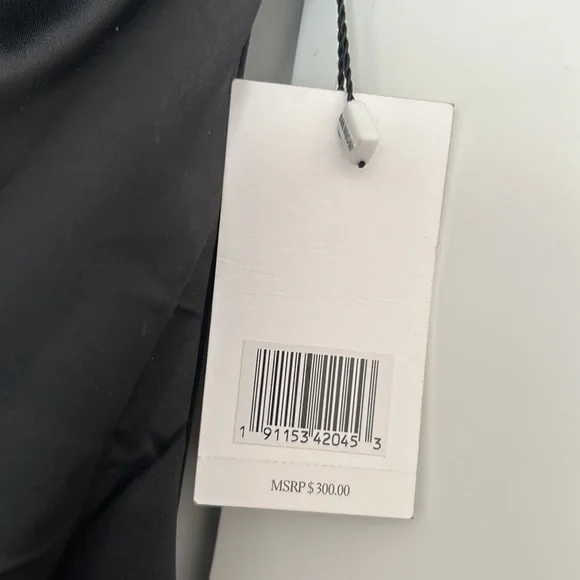 NWT ~ JASON WU BLACK MIDI COCKTAIL DRESS sz M - Picture 5 of 10